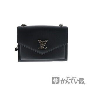 Louis Vuitton My Lock Me Calf Leather Shoulder Bag Noir Black